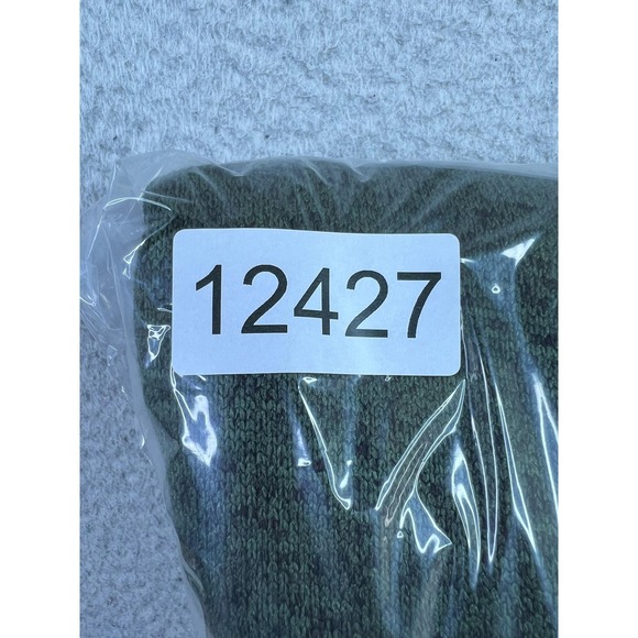 Eddie Bauer Pullover Mens Large Green Radiator Fleece Snap Mock Neck Outdoors - Picture 9 of 9